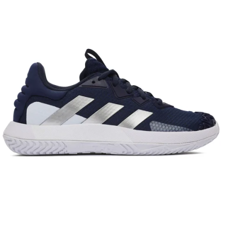 Chaussures ADIDAS Homme SOLEMATCH CONTROL Toutes surfaces Marine / Blanc PE 2024