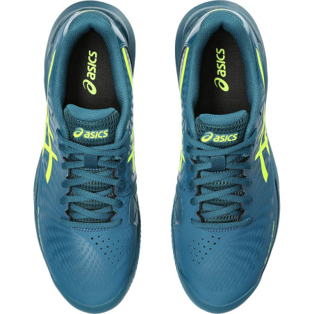 Chaussures ASICS Homme GEL-CHALLENGER 14 Terre Battue Vert / Jaune AH 2023