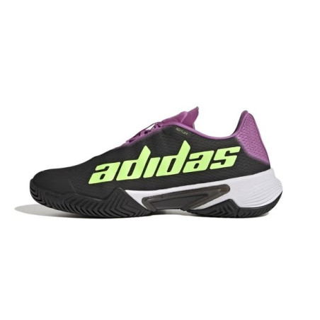 Chaussures ADIDAS Homme BARRICADE Toutes Surfaces Noir / Violet / Jaune AH 2022