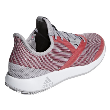 Chaussures ADIDAS Femme adizero Defiant Bounce w Rouge / Gris / Blanc PE 2019