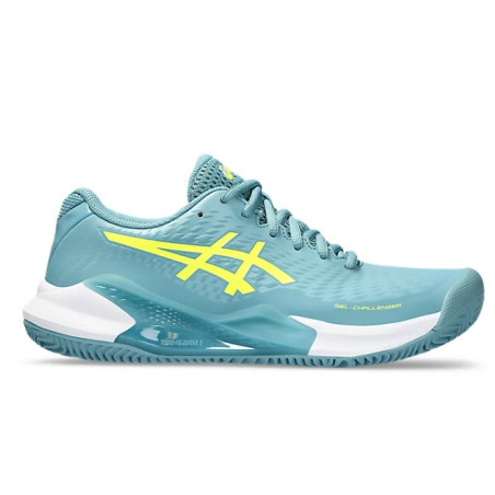 Chaussures ASICS Femme GEL-CHALLENGER 14 Terre Battue Gris / Jaune AH 2023