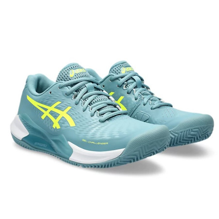 Chaussures ASICS Femme GEL-CHALLENGER 14 Terre Battue Gris / Jaune AH 2023
