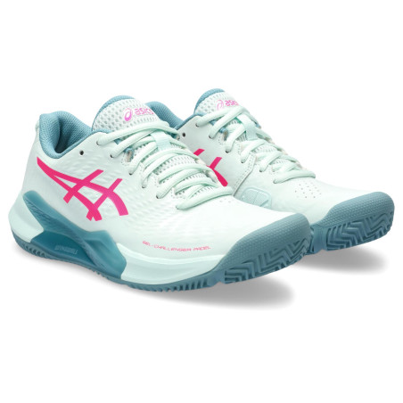 Chaussures Padel ASICS Femme GEL-CHALLENGER 14 Turquoise / Rose AH 2023