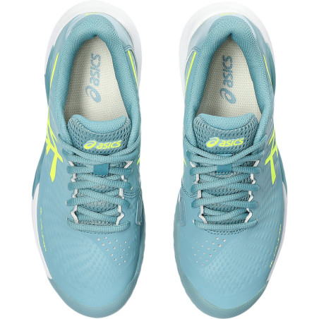 Chaussures ASICS Femme GEL-CHALLENGER 14 Toutes Surfaces Gris / Jaune AH 23