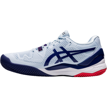 Chaussures ASICS Femme GEL-RESOLUTION 8 Terre Battue Bleu / Marine AH 2022