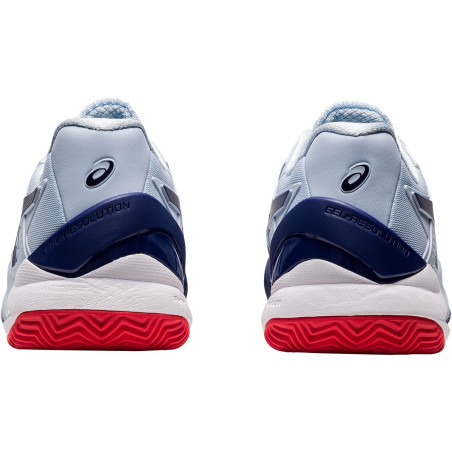 Chaussures ASICS Femme GEL-RESOLUTION 8 Clay Gris / Bleu AH 2022