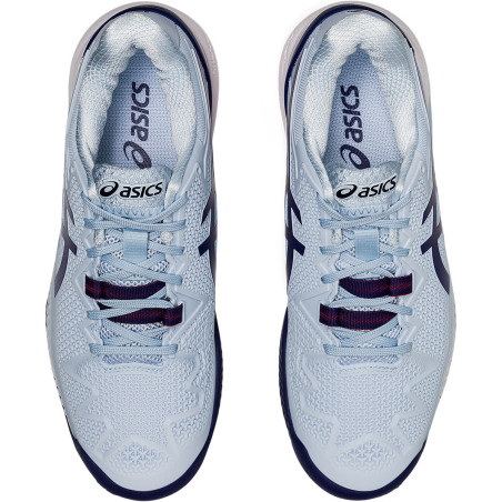 Chaussures ASICS Femme GEL-RESOLUTION 8 Clay Gris / Bleu AH 2022
