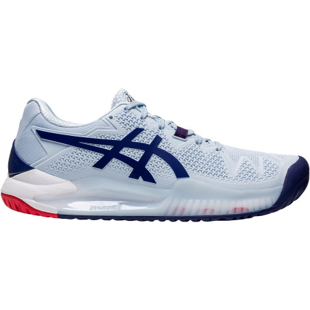 Chaussures ASICS Femme GEL-RESOLUTION 8 Toutes Surfaces Gris / Bleu AH 2022