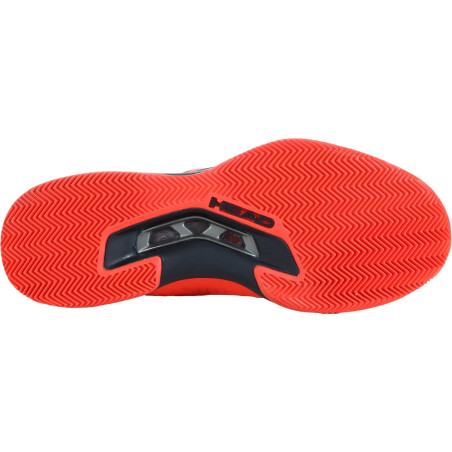 Chaussures HEAD Homme SPRINT PRO 3.0 Terre Battue Corail / Noir PE 2023