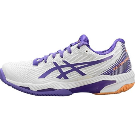 Chaussures ASICS Femme SOLUTION SPEED FF 2 Toutes Surfaces Blanc/ Violet PE 2023