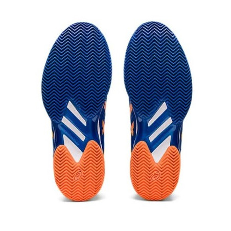 Chaussures ASICS Homme SOLUTION SPEED FF 2 Toutes Surfaces Bleu / Orange PE 2023