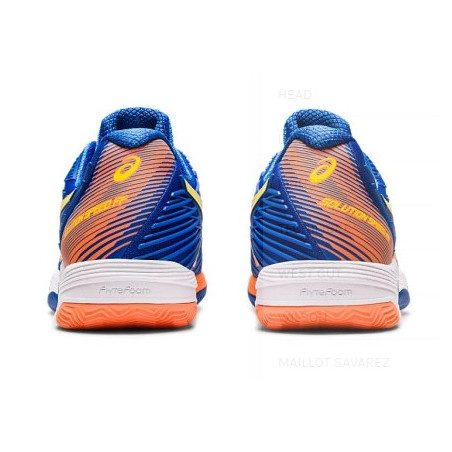 Chaussures ASICS Homme SOLUTION SPEED FF 2 Toutes Surfaces Bleu / Orange PE 2023
