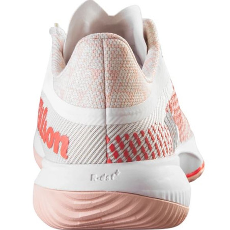 Chaussures WILSON Femme KAOS SWIFT 1.5 W Toutes Surfaces Blanche / Rose PE 2023