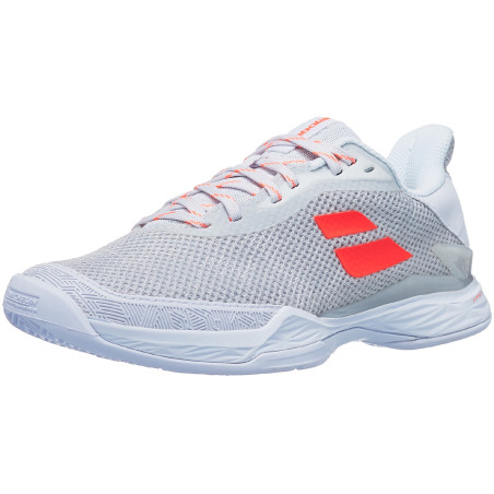 Chaussures BABOLAT Femme JET TERE Clay Court Blanc / Rose PE 2022