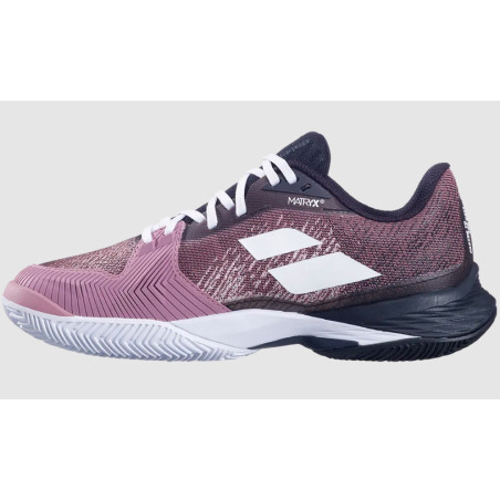 Chaussures BABOLAT Femme JET MACH 3 Clay Pourpre / Blanc 2022