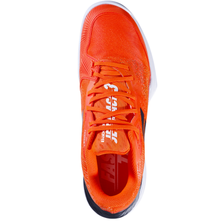 Chaussures BABOLAT Homme JET MACH 3 Terre Battue Rouge / Blanc / Noir PE 2024