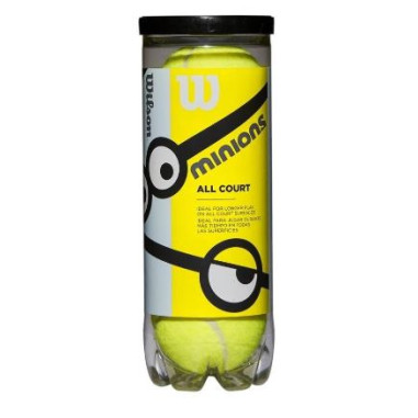 Tube de 3 Balles Intermédiaires WILSON MINIONS...