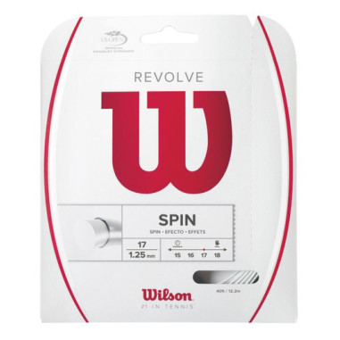 Cordage WILSON Revolve Blanc 1.25mm (12m)