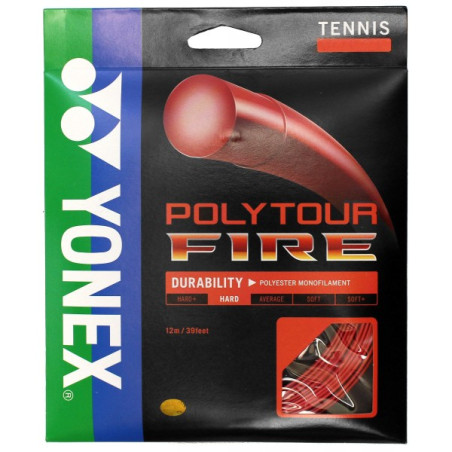 Cordage YONEX Polytour Fire 1.25