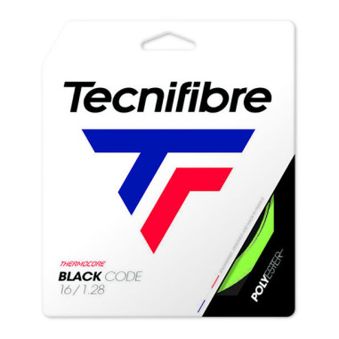 Cordage TECNIFIBRE BLACK CODE 1.28mm (12 m)...