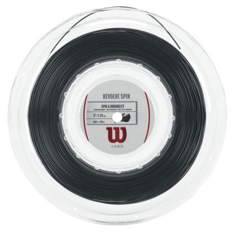 Bobine WILSON Revolve SPIN 17 / 1.25mm (200m) Noir