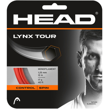 Cordage HEAD LYNX TOUR Orange 1.25mm (12 m) 