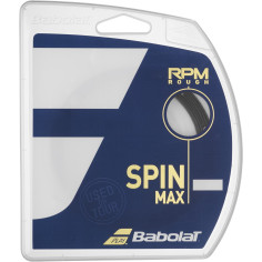 Cordage BABOLAT RPM ROUGH 1.25mm (12m) Noir