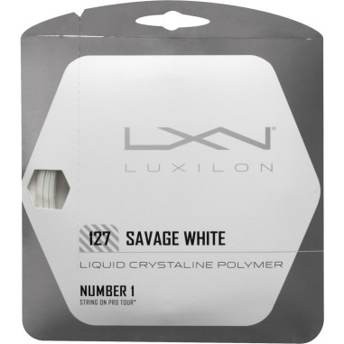 Cordage LUXILON SAVAGE WHITE 1.27mm (12m) Blanc