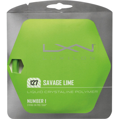 Cordage LUXILON SAVAGE LIME Vert 1.27mm (12m)