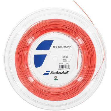 Bobine BABOLAT RPM ROUGH 17 1.30mm (200m) Orange