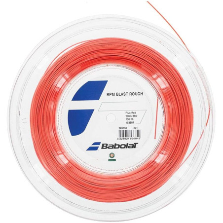 Bobine BABOLAT RPM ROUGH 17 1.30mm (200m) Orange