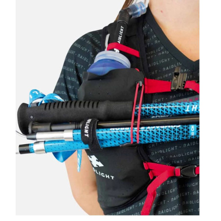 Sac à dos RAIDLIGHT RESPONSIV 6L (200g) + 2 flask 600 ml Noir / RoSse AH 2023