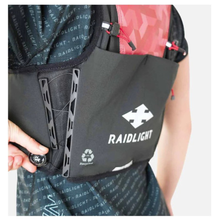 Sac à dos RAIDLIGHT RESPONSIV 6L (200g) + 2 flask 600 ml Noir / RoSse AH 2023