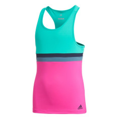 Débardeur ADIDAS Fille NY PHARRELL WILLIAM  Blanc / jaune...