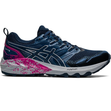 Chaussures Running ASICS Femme GEL-TRABUCO TERRA Marine / Gris AH 2022