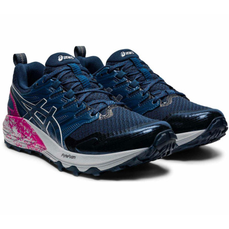 Chaussures Running ASICS Femme GEL-TRABUCO TERRA Bleu / Gris / Violet AH 2022