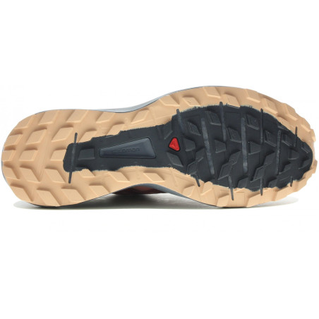 Chaussures Running SALOMON Femme Sense Ride 4 W Saumon / Pourpre / Gris PE 2021