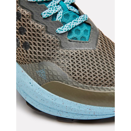 Chaussures Running CRAFT Homme CTM ULTRA TRAIL Kaki / Bleu / Orange AH 2022