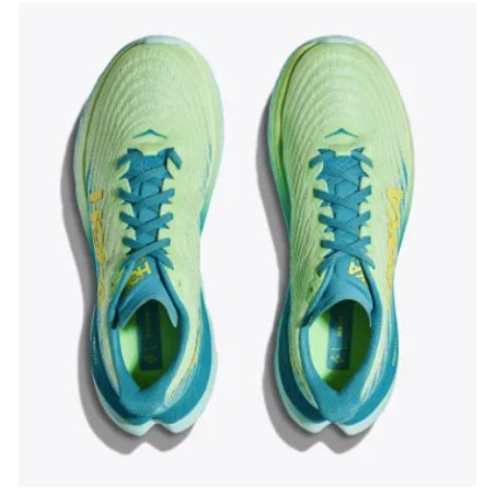Chaussures Running HOKA Homme MACH 5 Vert / Jaune PE 2024