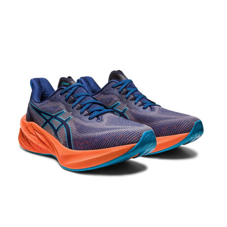 Chaussures Running ASICS Homme NOVABLAST 3 LE Bleu / Orange PE 2023