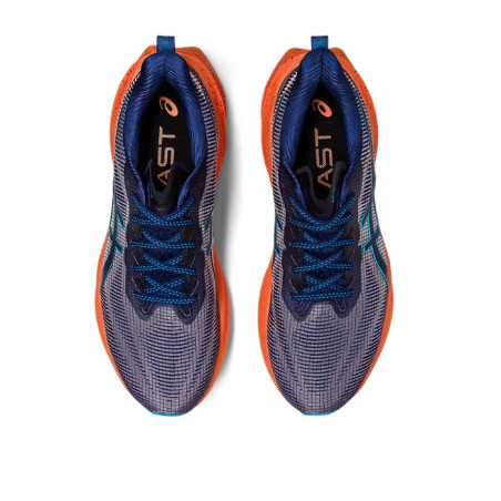 Chaussures Running ASICS Homme NOVABLAST 3 LE Bleu / Orange PE 2023