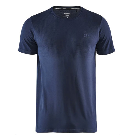 T-Shirt Running CRAFT Homme FUSEKNIT LIGHT Marine PE 2020