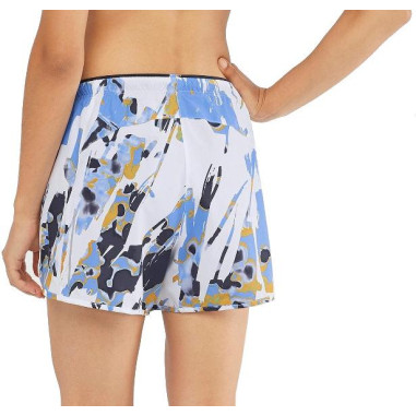 Short Running SALOMON Femme AGILE Blanc / Bleu...