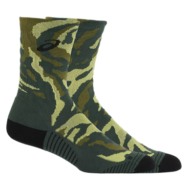 Chaussettes ASICS Longue COLO CAMO RUN Kaki AH...