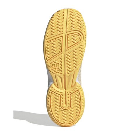 Chaussures ADIDAS Junior COURTFLASH Beige / Bleu / Jaune PE 2024