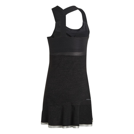 Robe ADIDAS Femme Y-DRESS GLAM ON Noir / Argent AH 2020