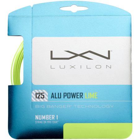 Cordage LUXILON Big Banger Alu Power Lime 1.25mm (12 m)