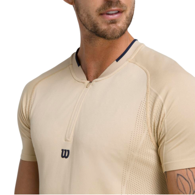 T-Shirt WILSON Homme 1/2 Zip PLAYERS SEAMLESS...