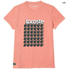 T-Shirt LACOSTE Femme SPORT Rose Saumon AH 2021