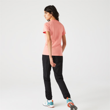 T-Shirt LACOSTE Femme SPORT Rose Saumon AH 2021